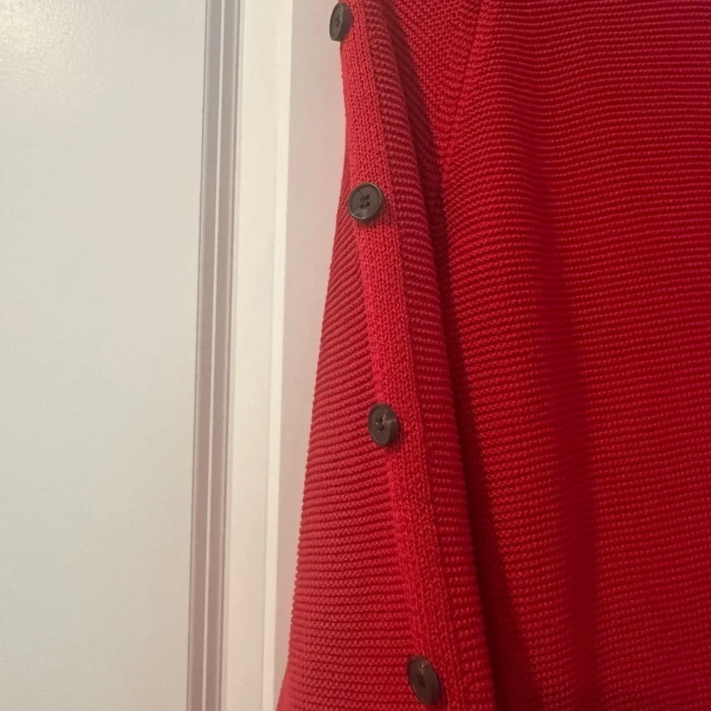 Liz Claiborne Red Crew Neck Sweater